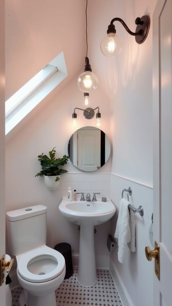 27 Creative Small Bathroom Ideas for Slanted Ceilings