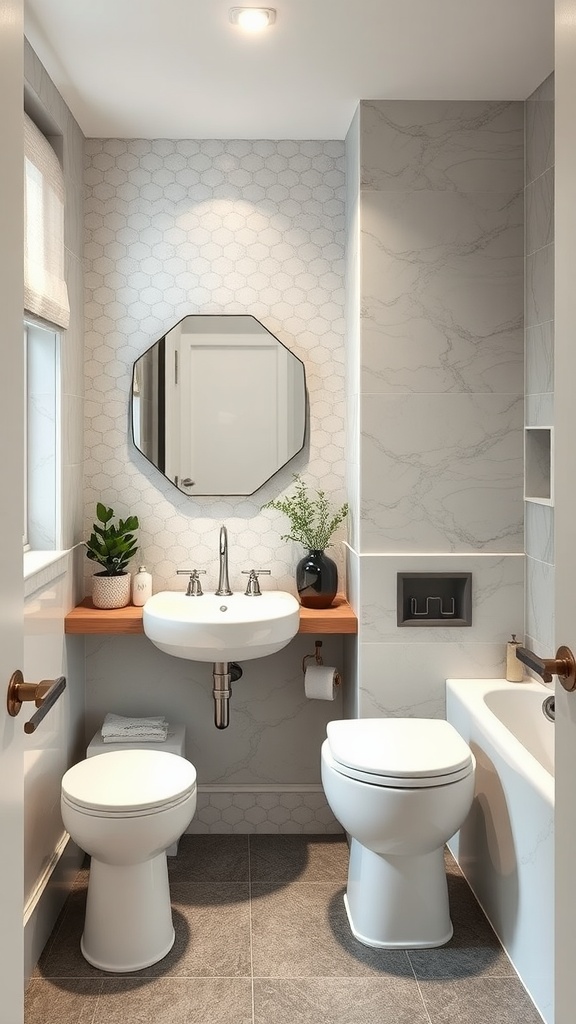 23 Stunning Minimalist Small Bathrooms You’ll Love