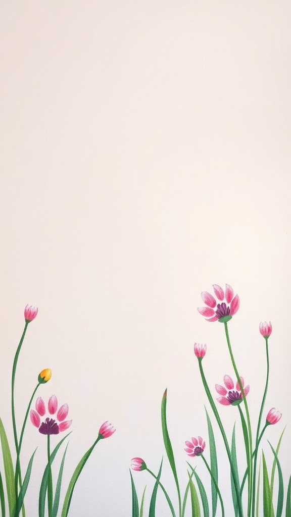 A colorful image of flowers and grass, symbolizing spring and Easter.