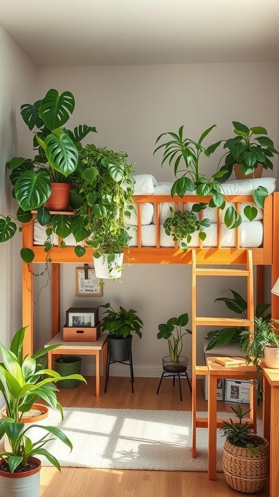 19+ Dorm Room Ideas with Lofted Bed