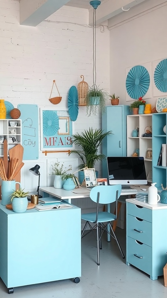 21 Light Blue Dorm Room Ideas