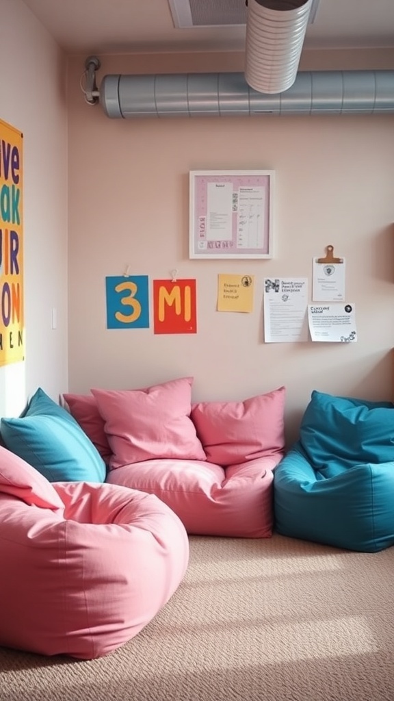21 Pink and Blue Dorm Room Ideas