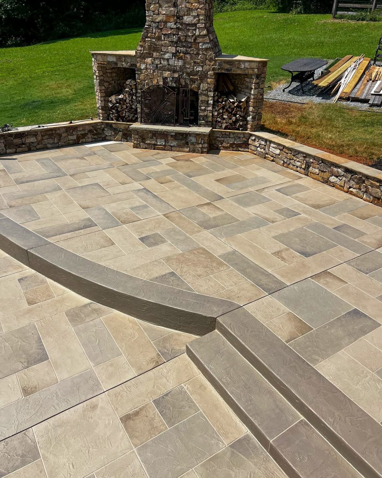 19 Stamped Concrete Patio Ideas to Transform Your Outdoor Space ...