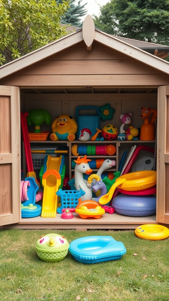 15 Creative Pool Toy Storage Ideas for a Tidy Summer Space