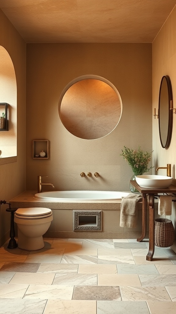 17+ Stunning Tuscan Bathroom Ideas for a Rustic Retreat